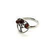 Baltic Amber .925 Silver Tree of Life Ring