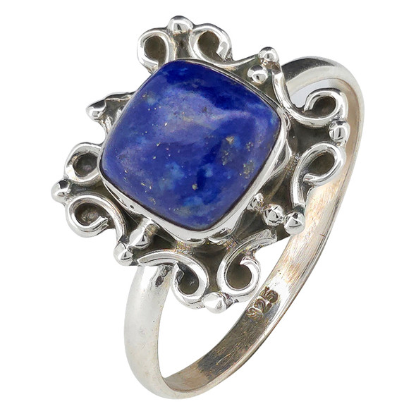 Lapis Lazuli Sterling Silver Ring
