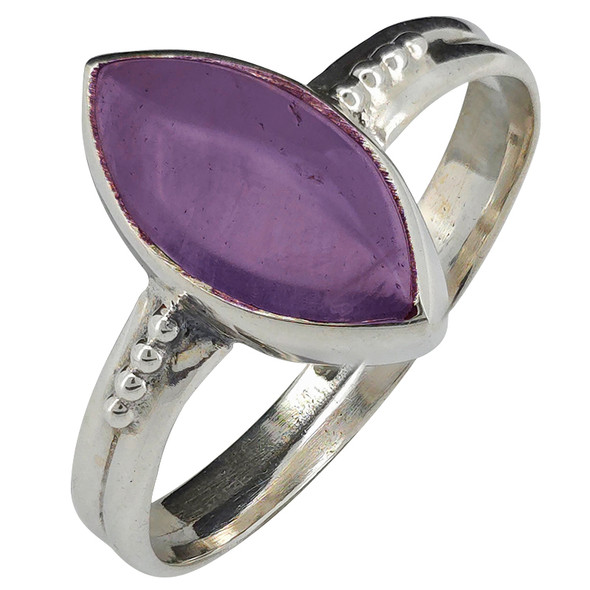 Amethyst Sterling Silver Ring