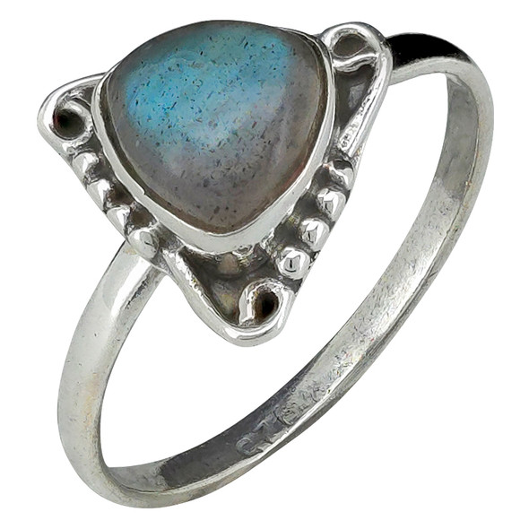 Labradorite Sterling Silver Ring