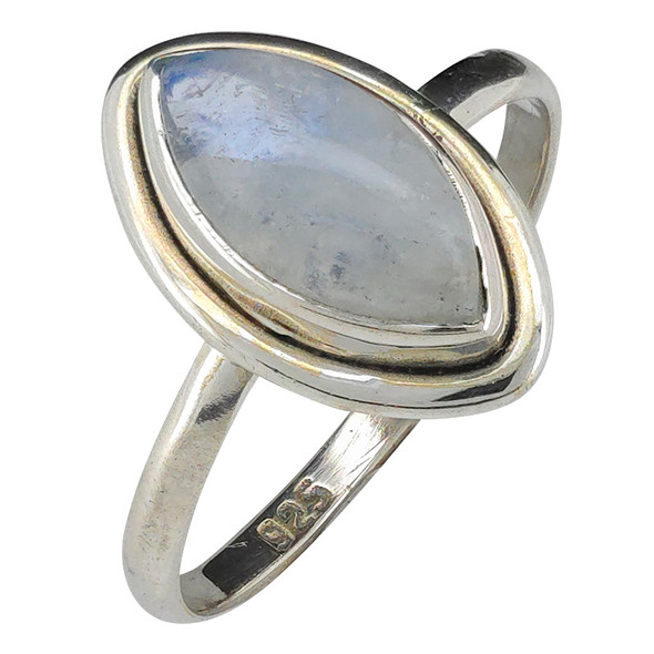 Moonstone Sterling Silver Ring
