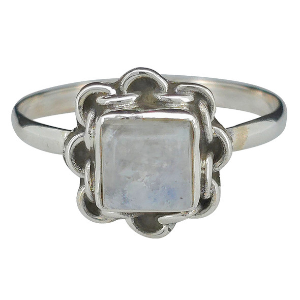 Moonstone Sterling Silver Ring