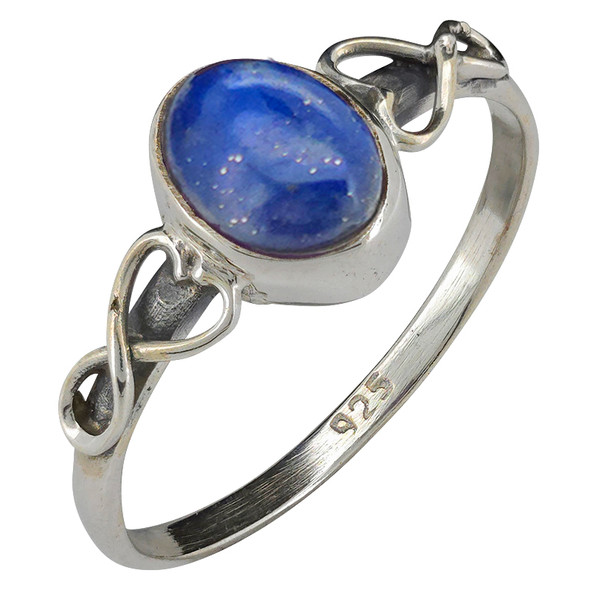 Lapis Sterling Silver Ring