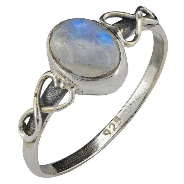 Moonstone Sterling Silver Ring