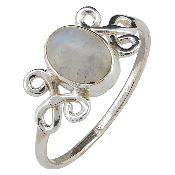 Moonstone Sterling Silver Ring