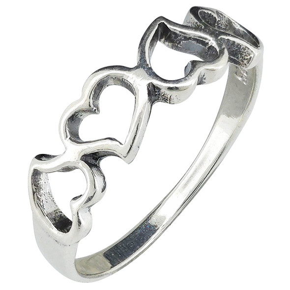 Sterling Silver Heart Ring