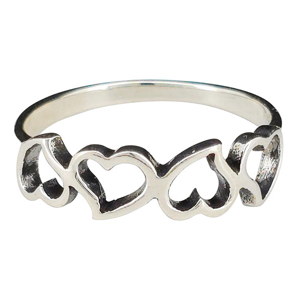 Sterling Silver Heart Ring