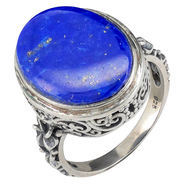 Lapis Sterling Silver Ring