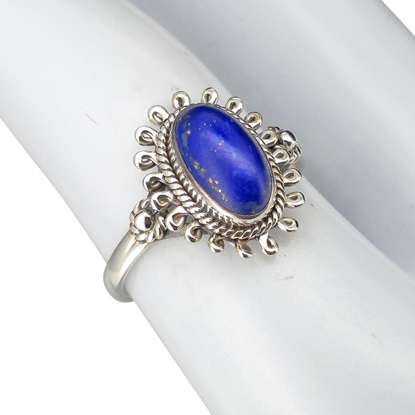 Lapis Sterling Silver Ring