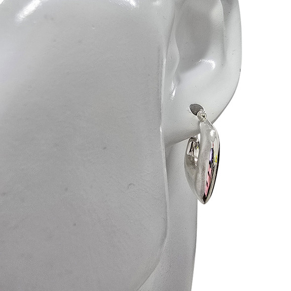 Hoop Sterling Silver Earrings