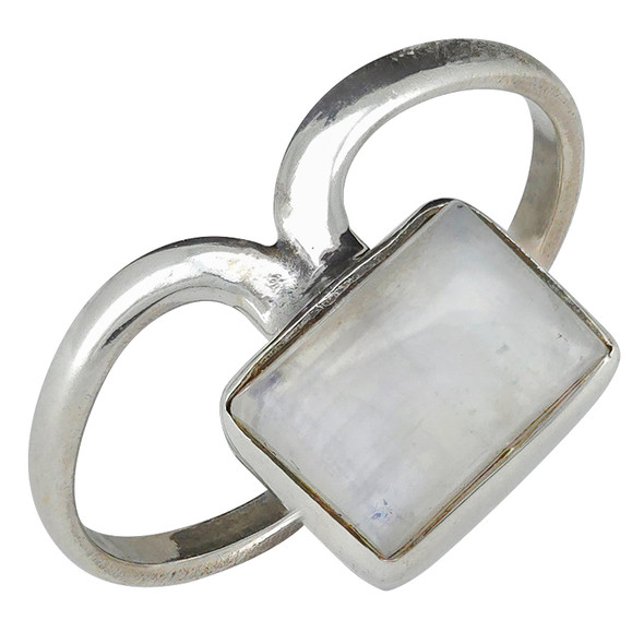 Moonstone Sterling Silver Ring