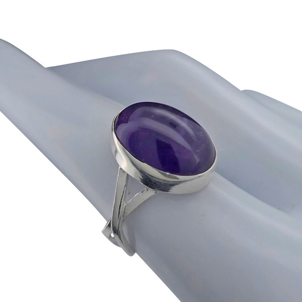 Amethyst Sterling Silver Ring