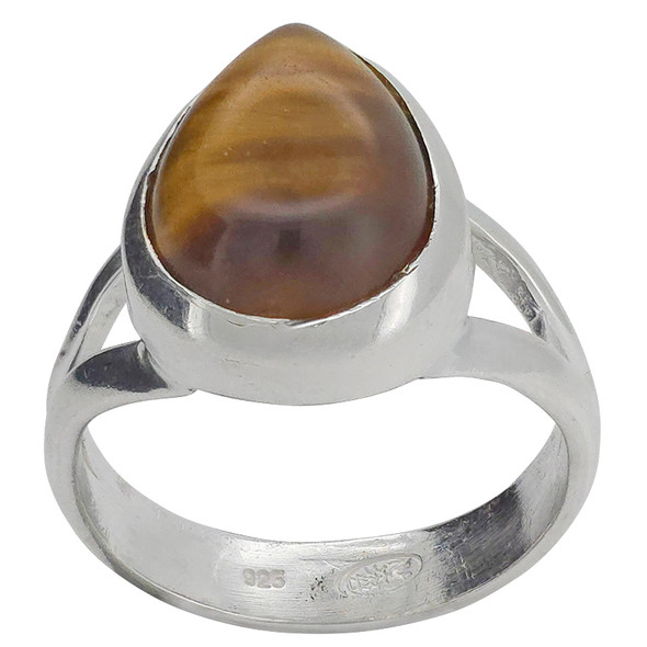 Tiger Eye Sterling Silver Ring