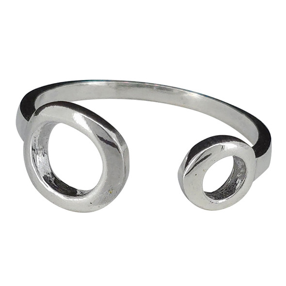 Sterling Silver Bubble Ring