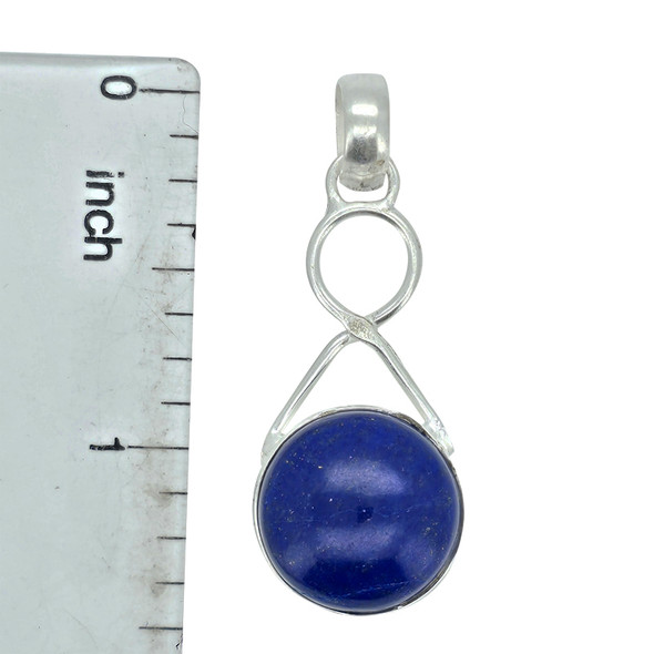 Lapis Sterling Silver Pendant