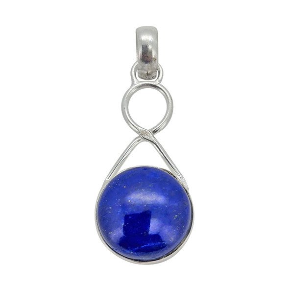 Lapis Sterling Silver Pendant