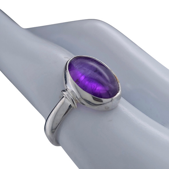 Amethyst Sterling Silver Ring (2036)