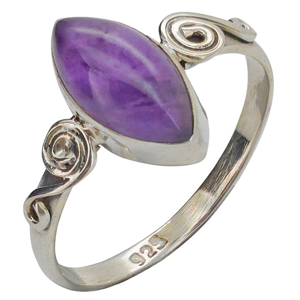 Amethyst Sterling Silver Ring