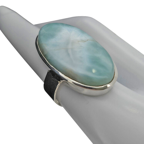 Larimar Sterling Silver Ring