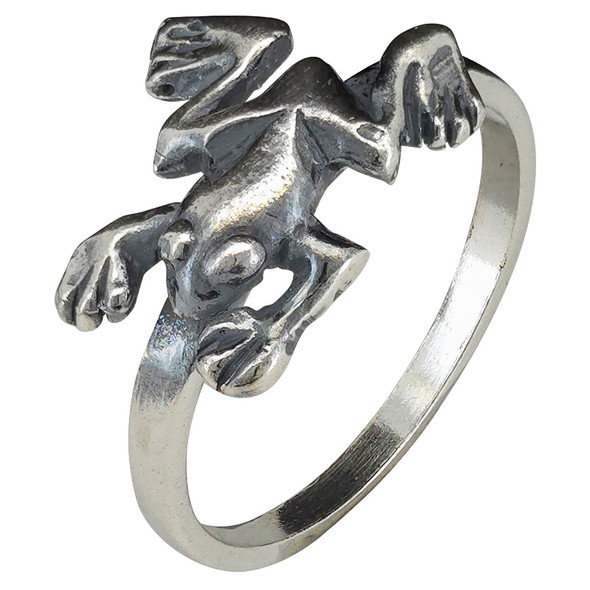 Sterling Silver Frog Ring