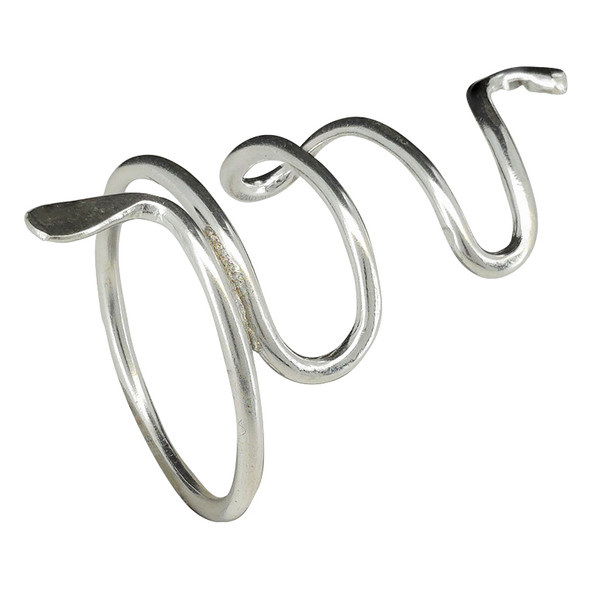 Minimalist Snake Sterling Silver Ring