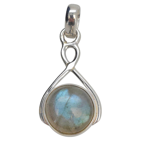 Labradorite Sterling Silver Pendant