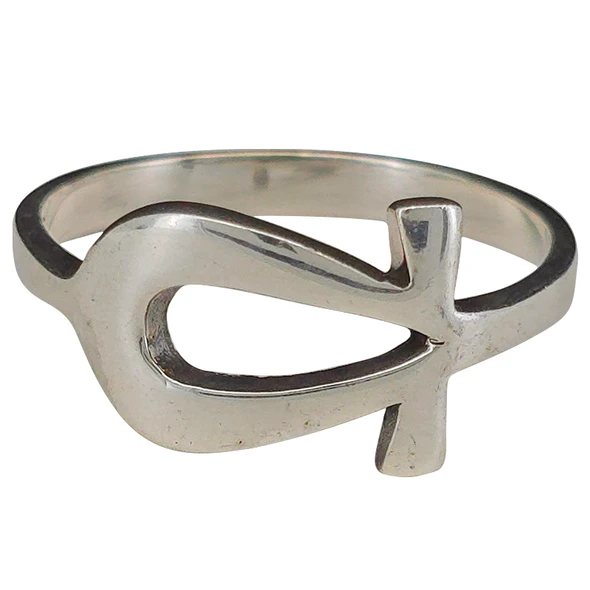 Ankh Sterling Silver Ring