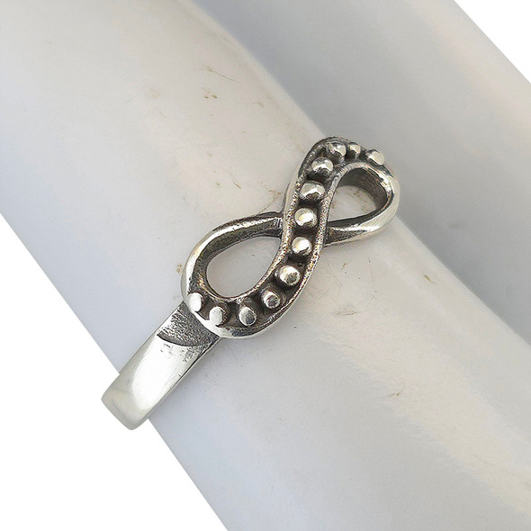 Infinity Sterling Silver Ring