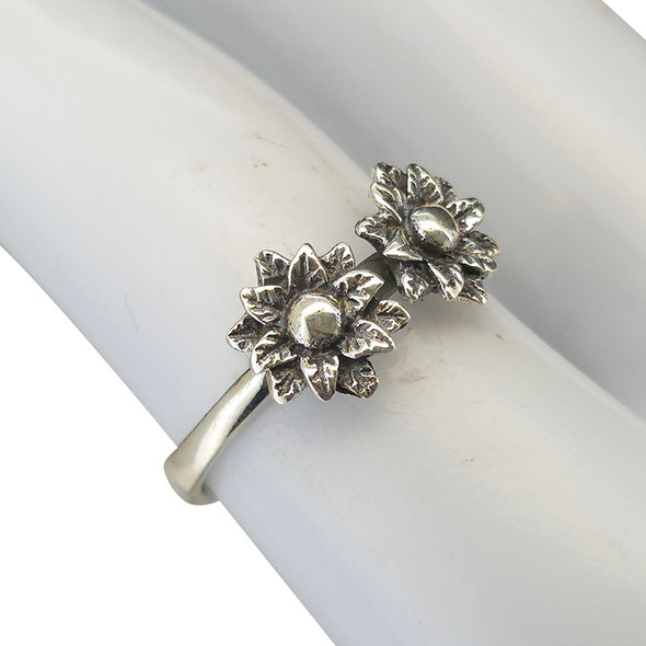 Flower Sterling Silver Ring