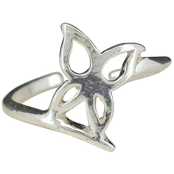 Sterling Silver Adjustable Mini Ring