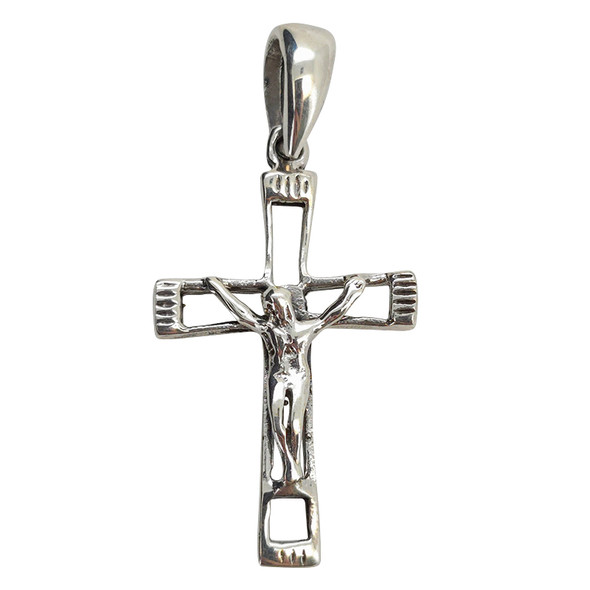 Sterling Silver Crucifix Pendant
