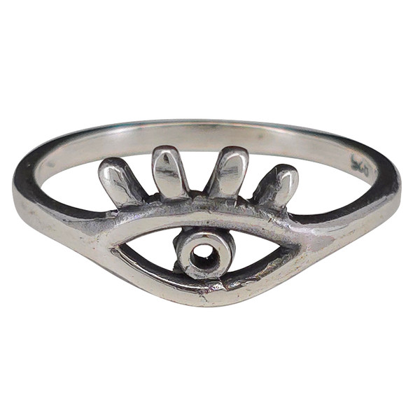 Eye Sterling Silver Ring