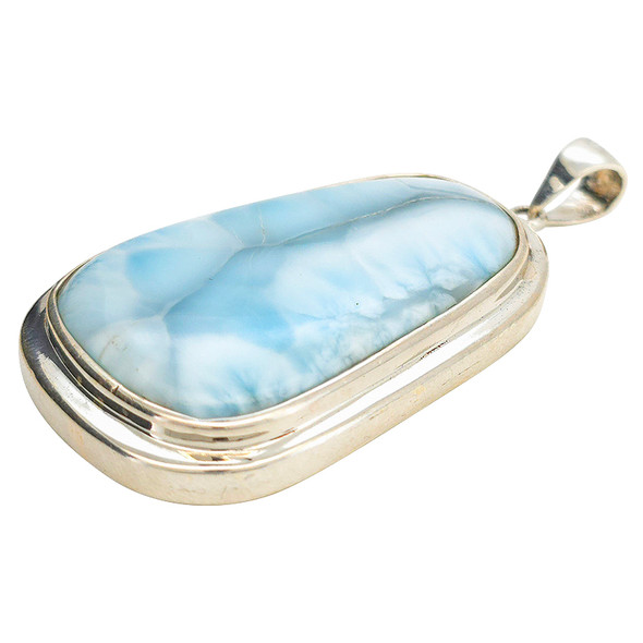 Larimar Sterling Silver Pendant
