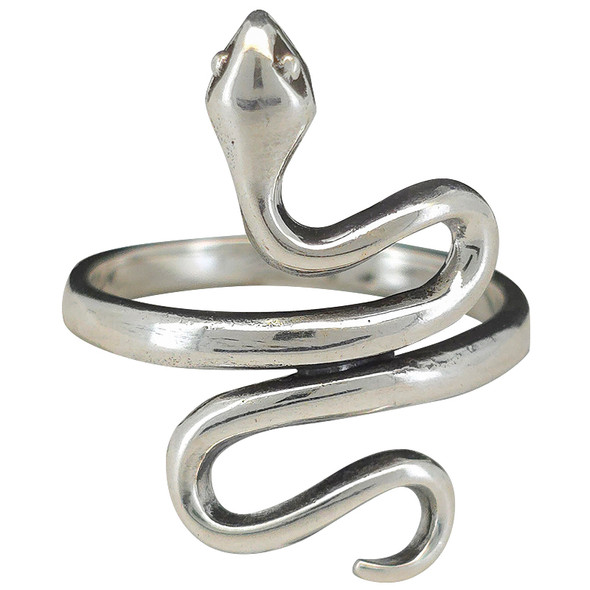 Sterling Silver Snake Ring