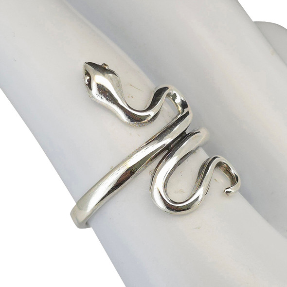 Sterling Silver Snake Ring