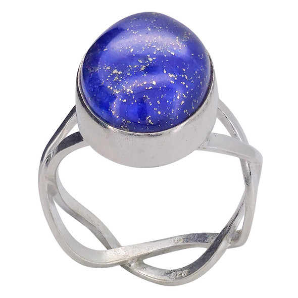 Lapis Sterling Silver Ring