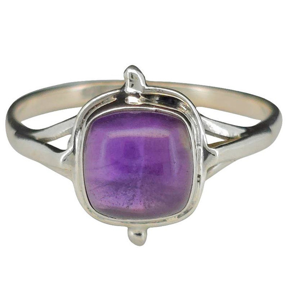 Amethyst Sterling Silver Ring