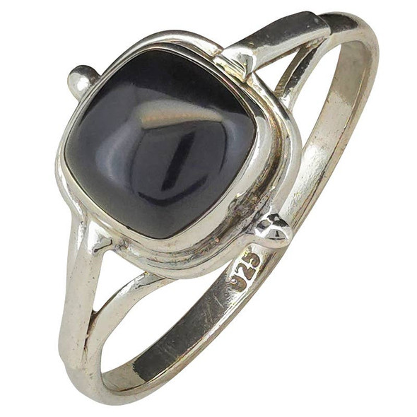Black Onyx Sterling Silver Ring