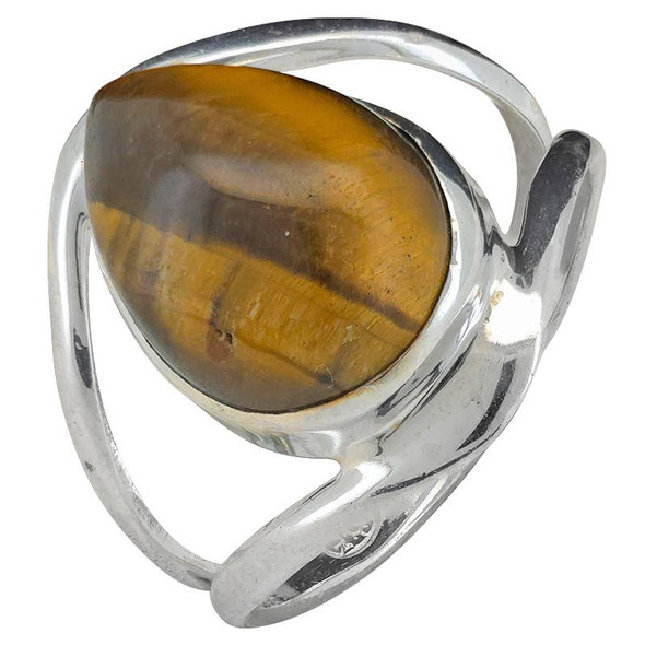 Tiger Eye Sterling Silver Ring