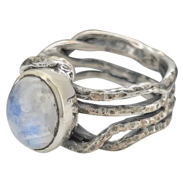 Moonstone Sterling Silver Ring