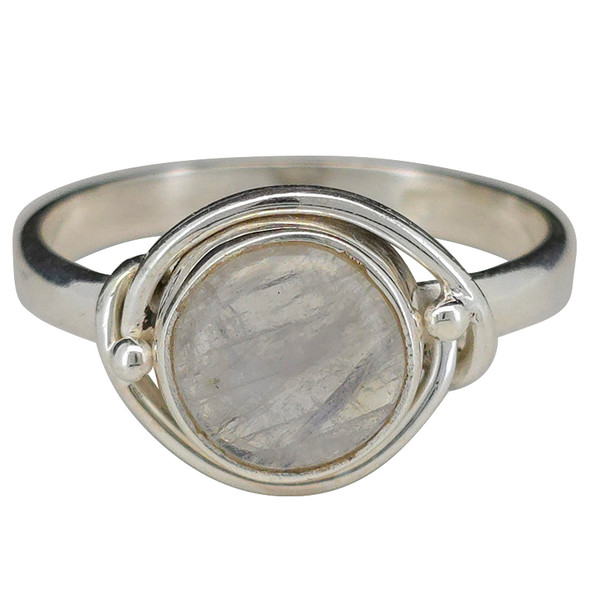 Moonstone Sterling Silver Ring