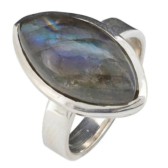 Labradorite Sterling Silver Ring