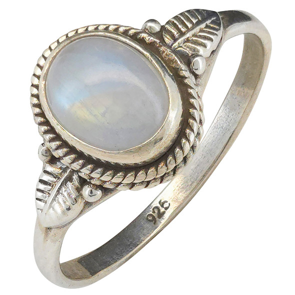 Moonstone Sterling Silver Ring