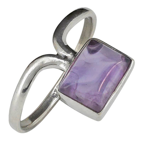 Amethyst Sterling Silver Ring