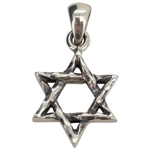 Star of David Sterling Silver Pendant