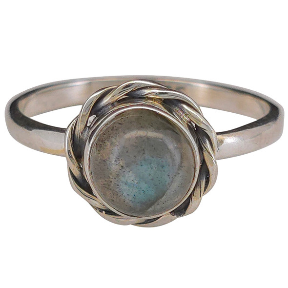 Labradorite Sterling Silver Ring