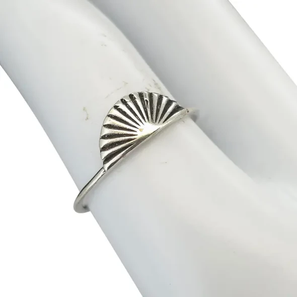 Fan Sterling Silver Ring