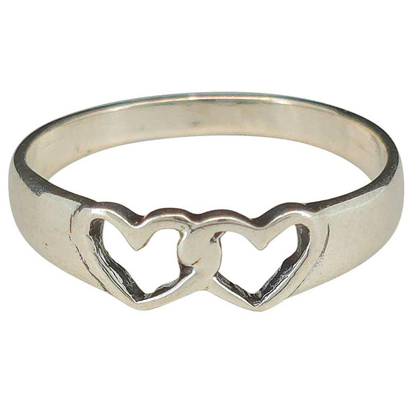 Sterling Silver Mini Heart Ring