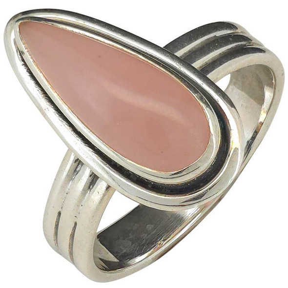 Chocolate Quartz Sterling Silver Ring