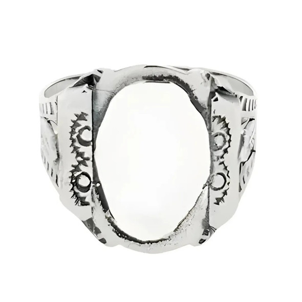Frame/Mirror Sterling Silver Ring